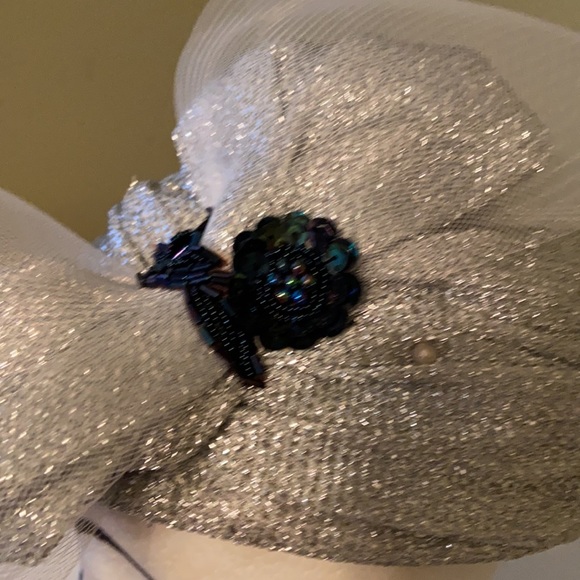 Original by Gem Designs collectible Silver Dress Chuch Hat main image 4